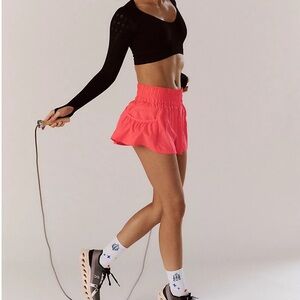 Free People movement; shorts w/ pockets